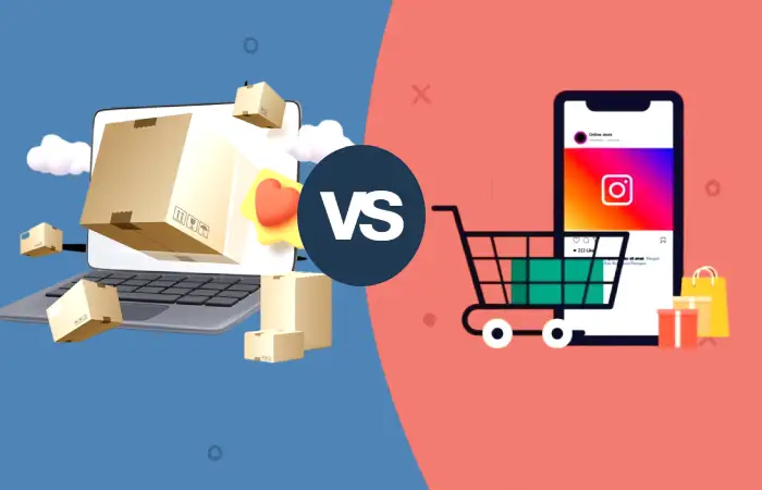 سایت فروشگاهی یا اینستاگرام
