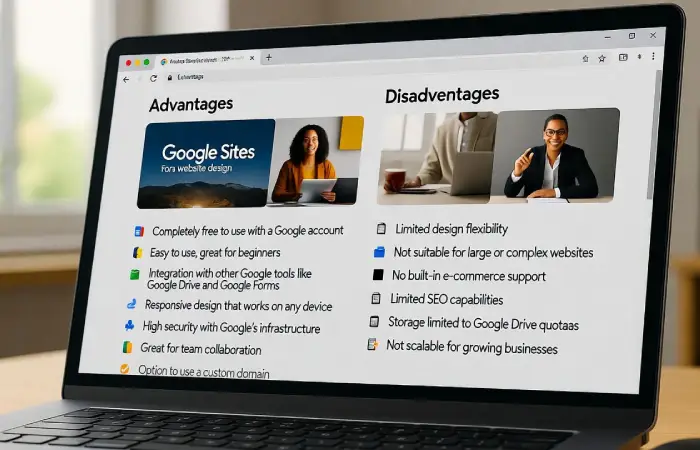 چرا Google Sites برای کسبوکارها مناسب نیست؟